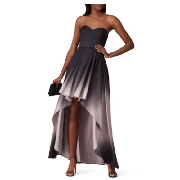 Badgley Mischka
Black Ombre High Low Gown size 2 EUC - Picture 1 of 11